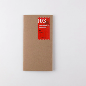Traveler's Company Traveler's Notebook Refill 003 Plain
