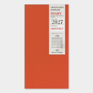 Traveler's Company Traveler's Notebook  2027 Monthly Diary
