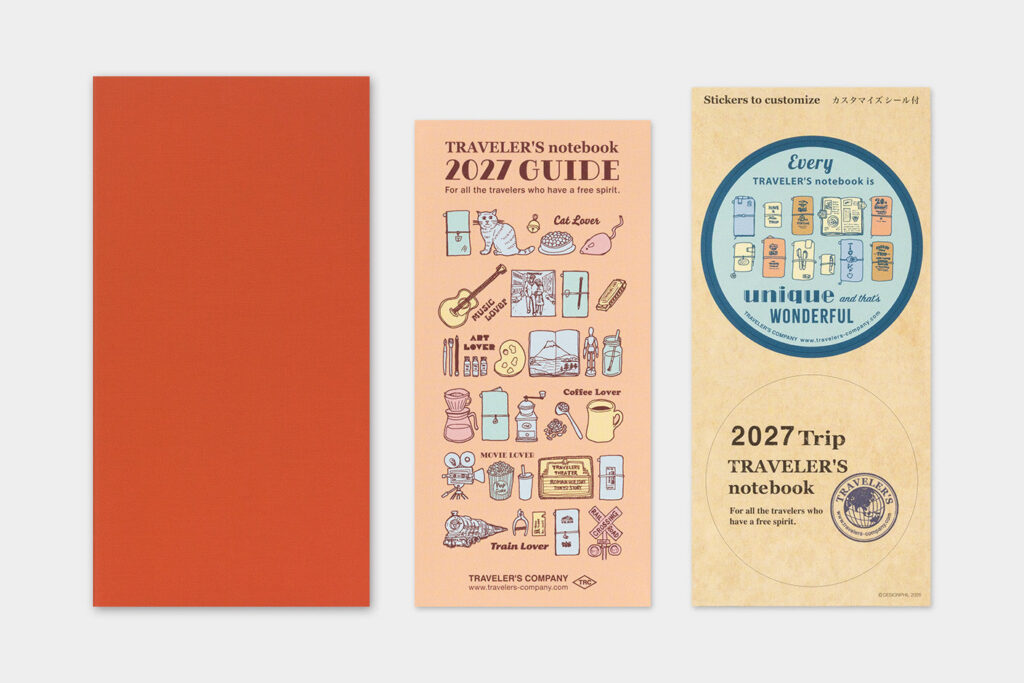 Traveler's Company Traveler's Notebook  2027 Monthly Diary