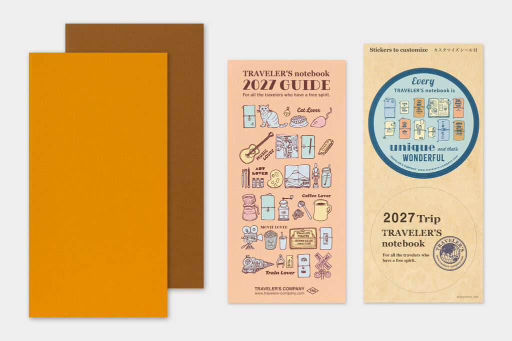 Traveler's Company Traveler's Notebook  2027 Weekly Vertical Diary
