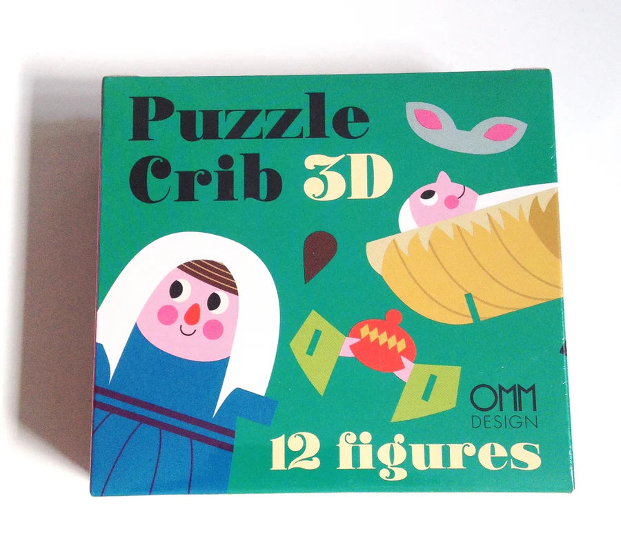 Crib 3D puzzle Krybbespil
