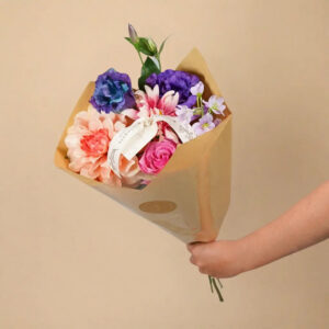Floriëtte Artificial Bouquet - Purple Glow