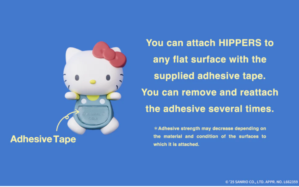 Hippers Hello Kitty and Friends - Max 2 pieces each customer for this series