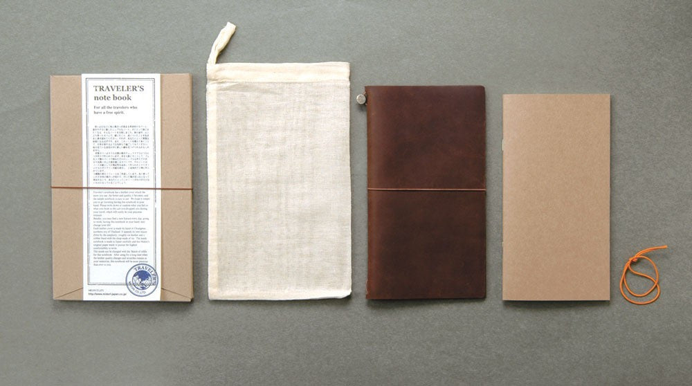 Traveler's Company Traveler's Notebook brown