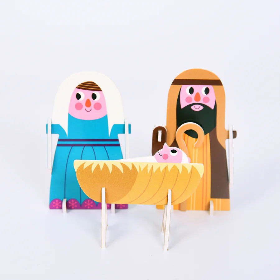 Crib 3D puzzle Krybbespil