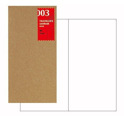 Traveler's Company Traveler's Notebook Refill 003 Plain